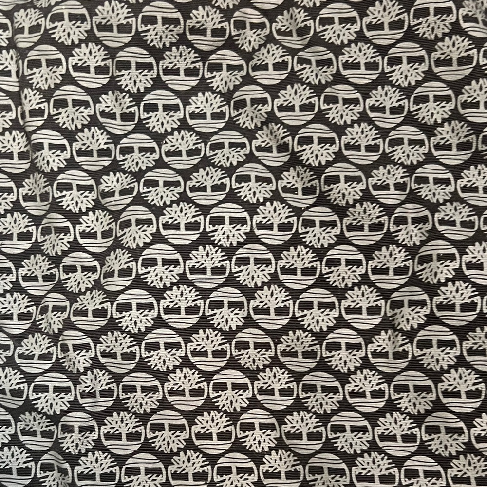 Timberland Patterned Black Drawstring Backpack - image 4